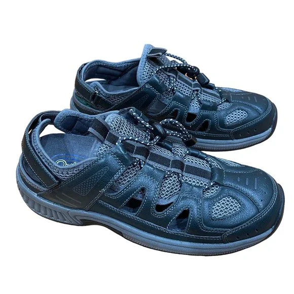 Orthofeet | Shoes | Orthofeet Alpine Heel Strap Mens Leather  display picture 3